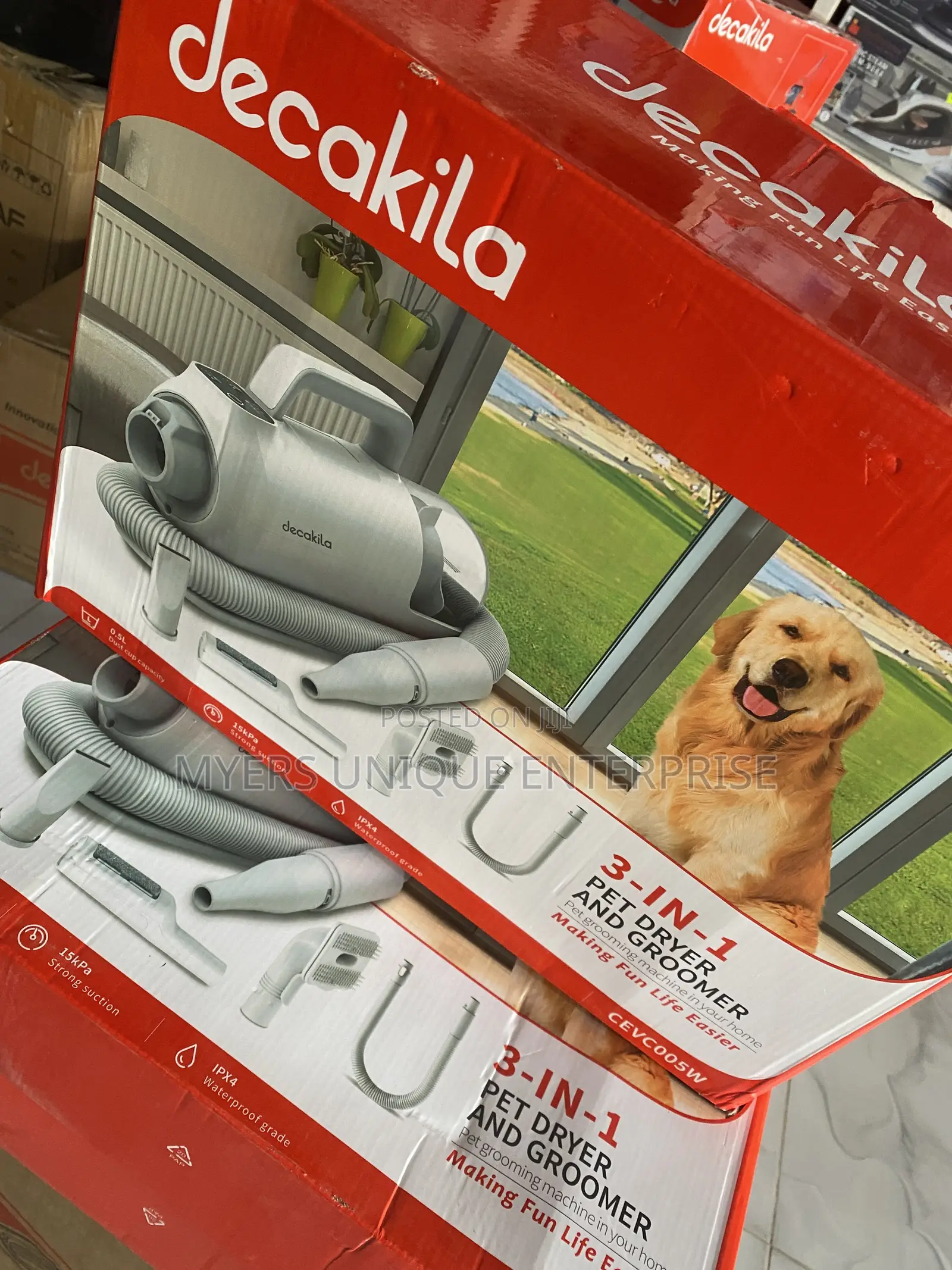 Decakila Portable Pet Groomer,At Home Spa for Pets