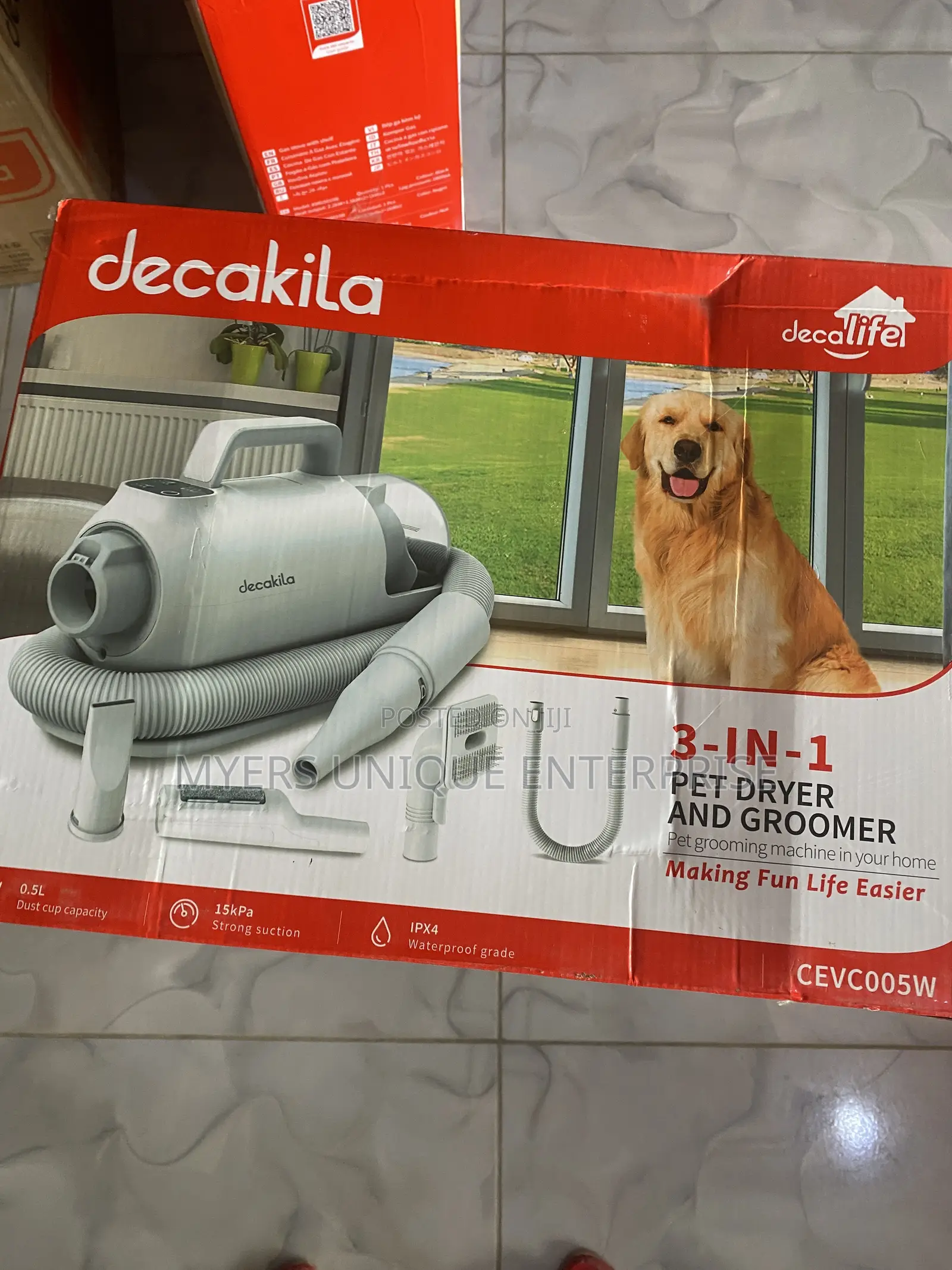 Decakila Quiet Pet Grooming Set,Low Noise Design