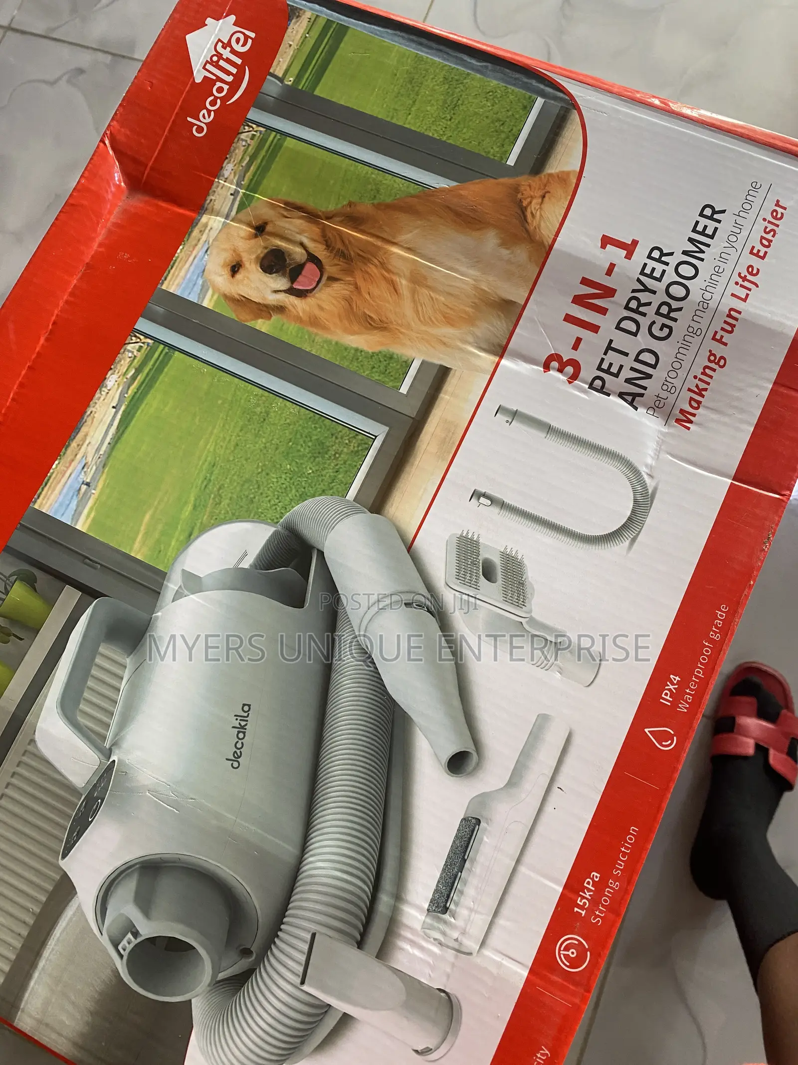 Decakila Multi-Function Pet Kit(Groom Dry Clean)