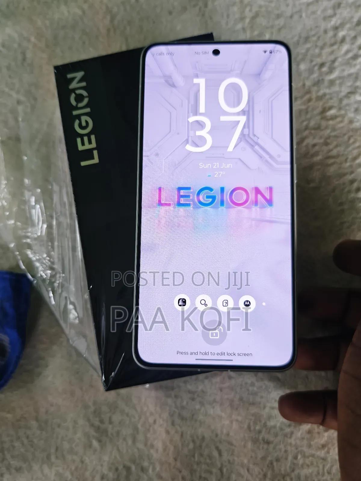New Lenovo Y70 2026 256 GB White