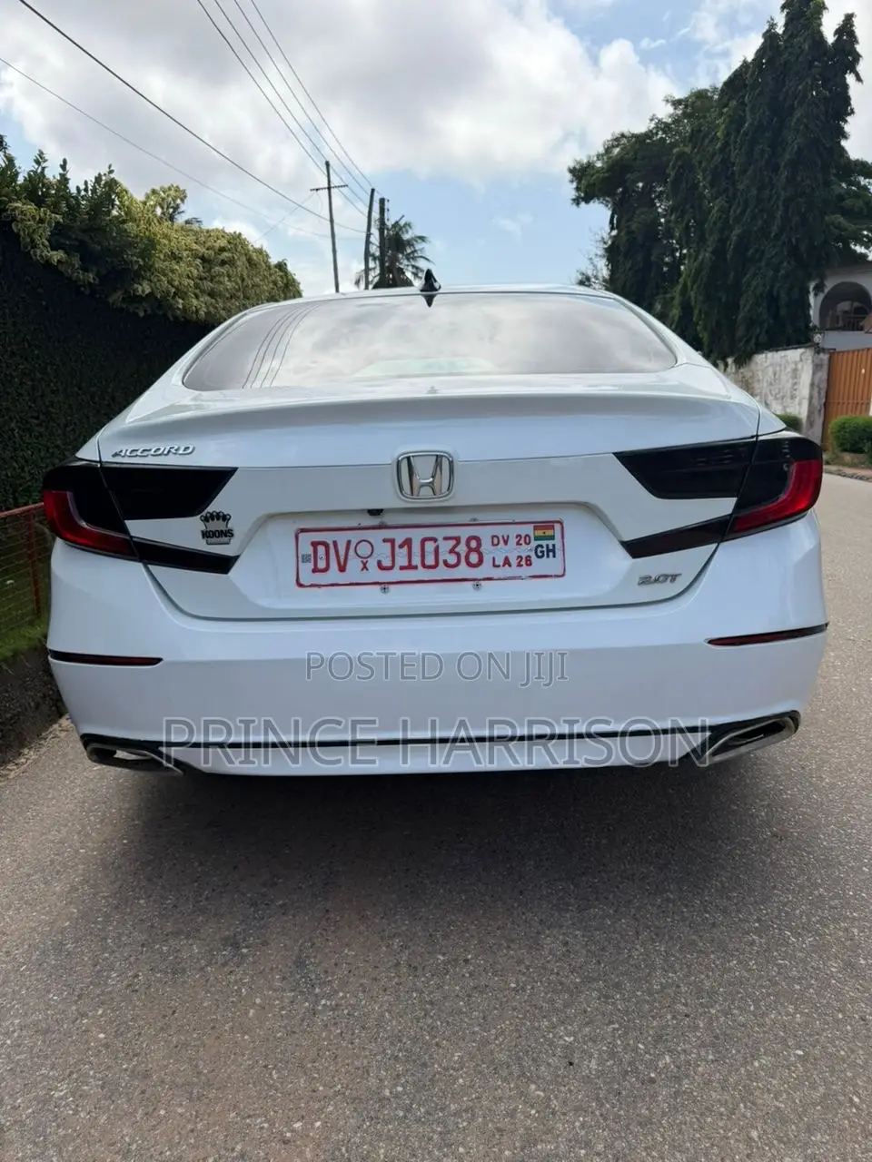 Honda Accord Sport 2.0T 2020 White