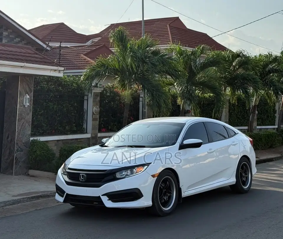 Honda Civic LX Sedan 2018 White