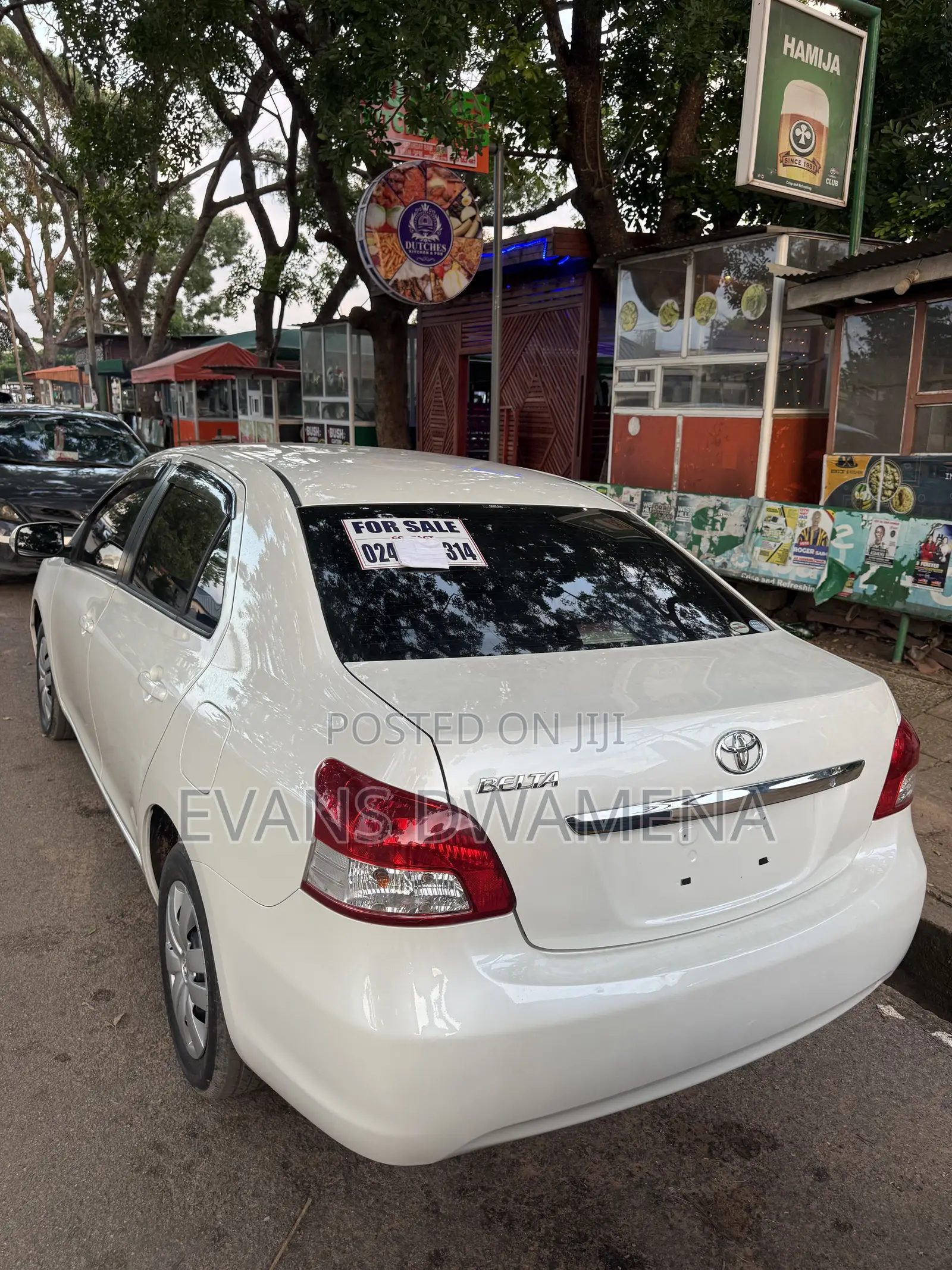Toyota Belta 2011 White