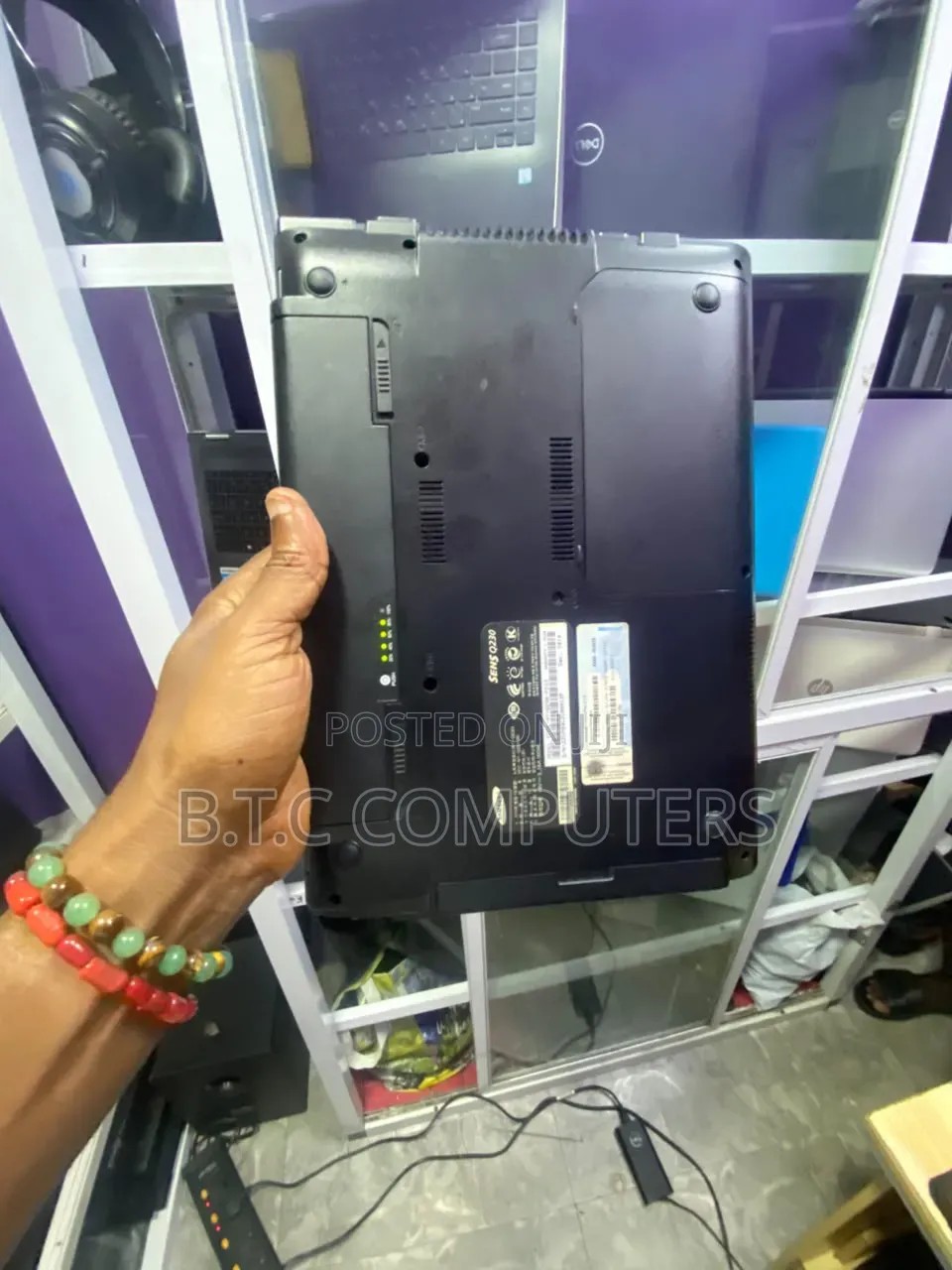 Laptop Samsung P580 4GB Intel Pentium HDD 320GB