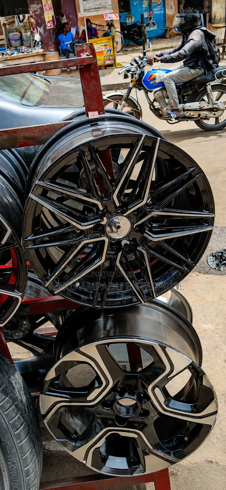 Premium Gloss Black Flow Forming Alloy Rim 16"