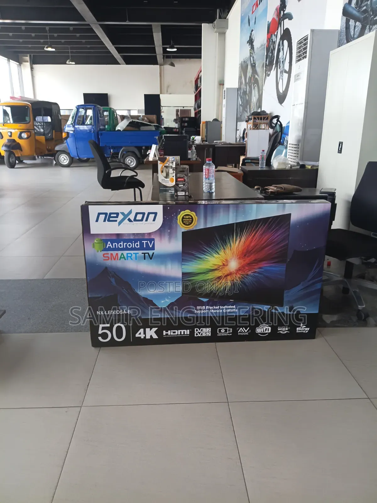 Nexon 50-inch Uhd Smart Android Tv (Nx-le55dsa-b)