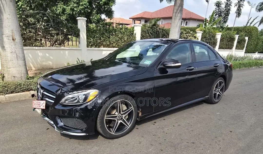 Mercedes-Benz C300 Base 4Matic Sedan AWD (2.0L 4cyl 7A) 2017 Black