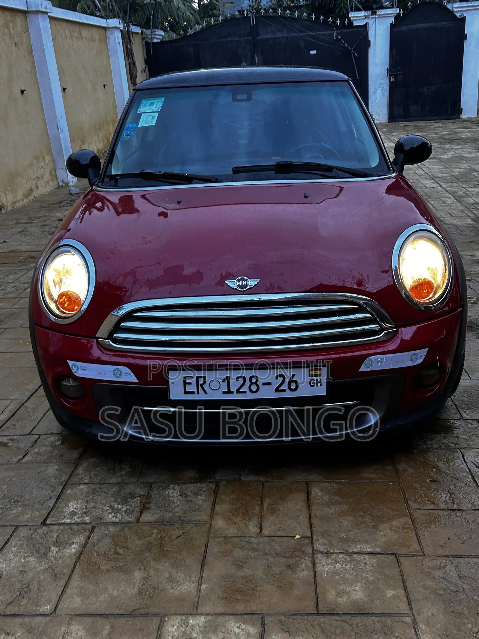 Mini Cooper John Cooper Works 2013 Red