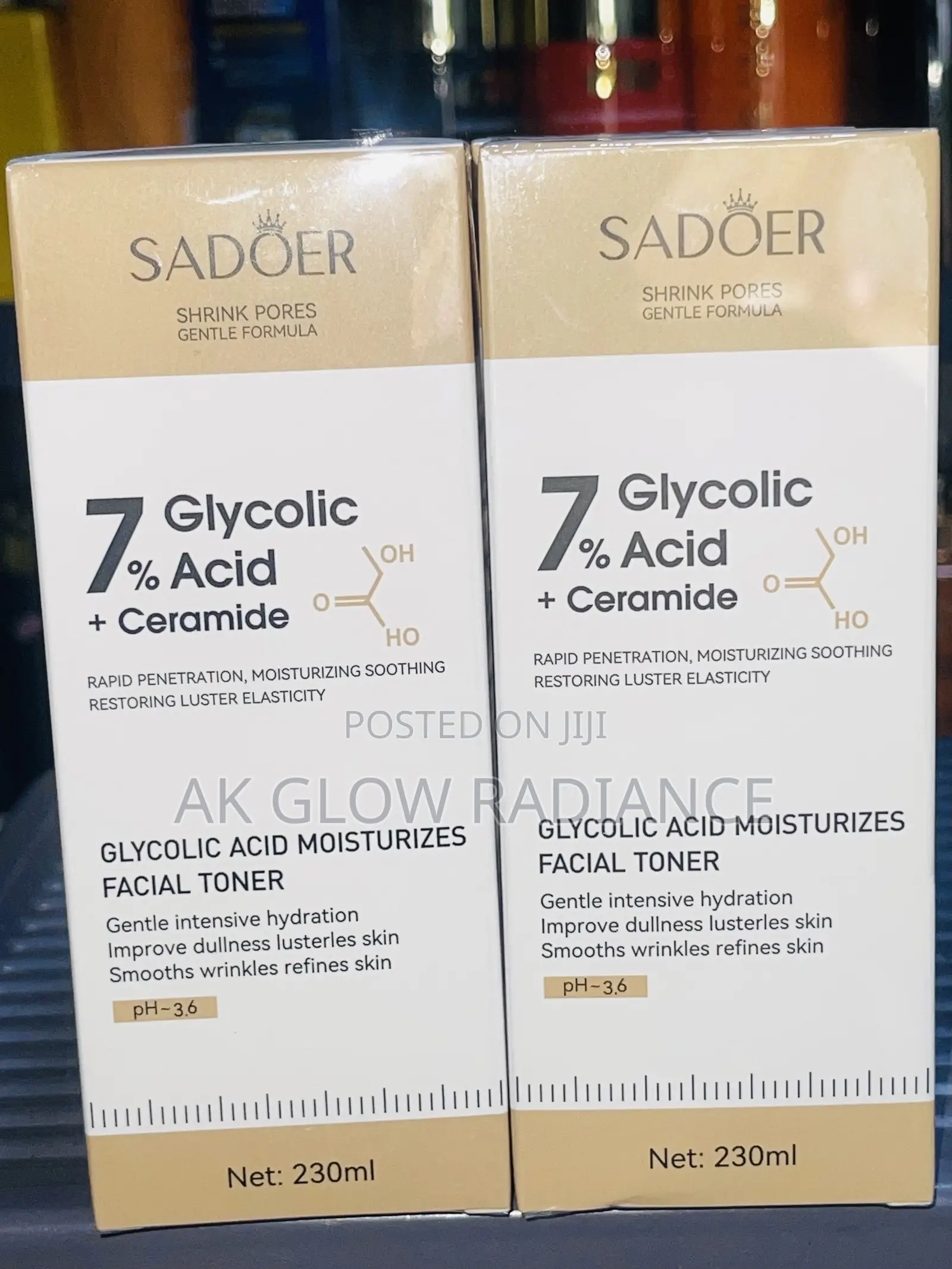 Sadoer 7%Glycolic and Ceremaide Toner