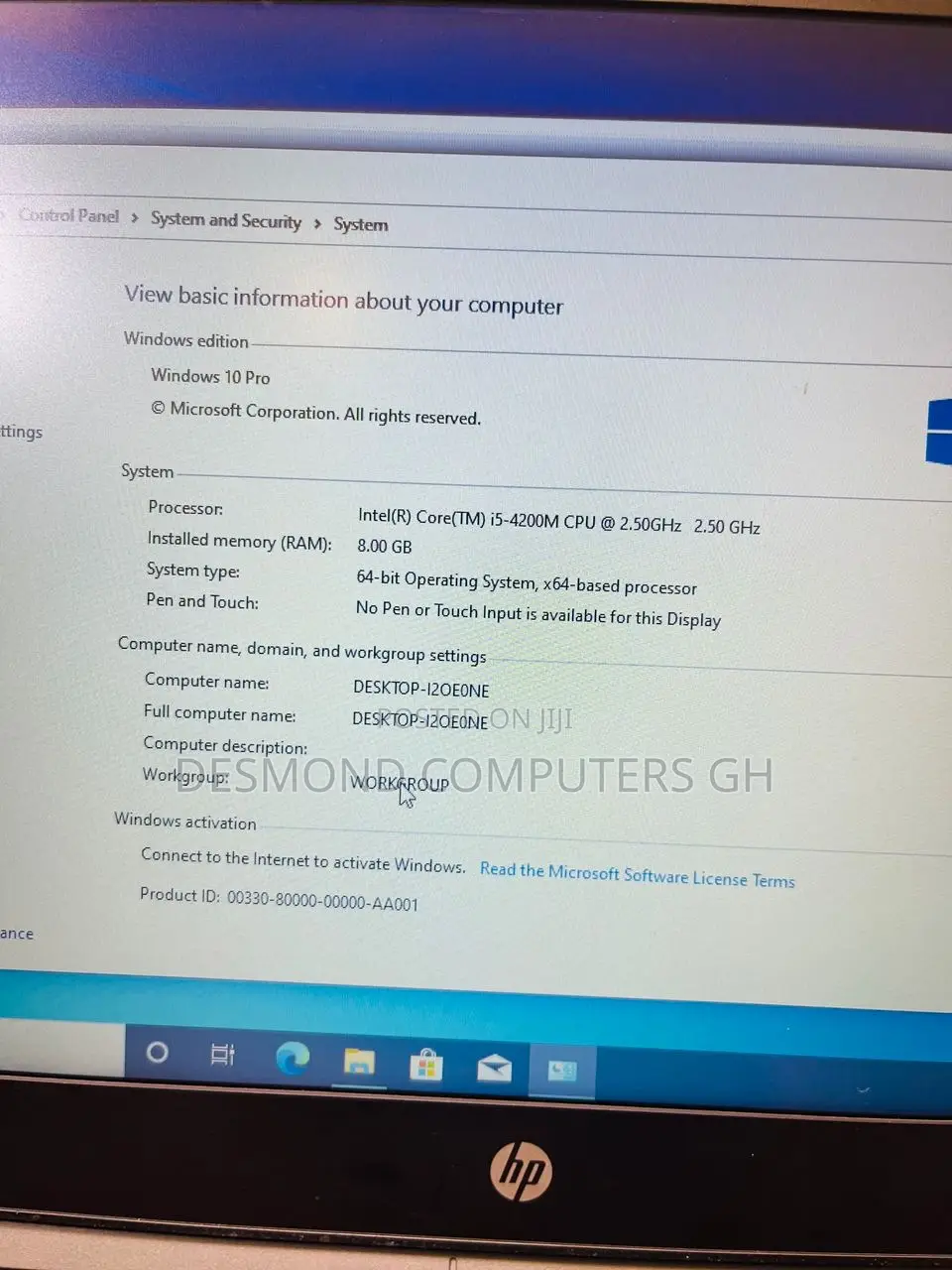 Laptop HP ProBook 640 G1 8GB Intel Core i5 HDD 250GB