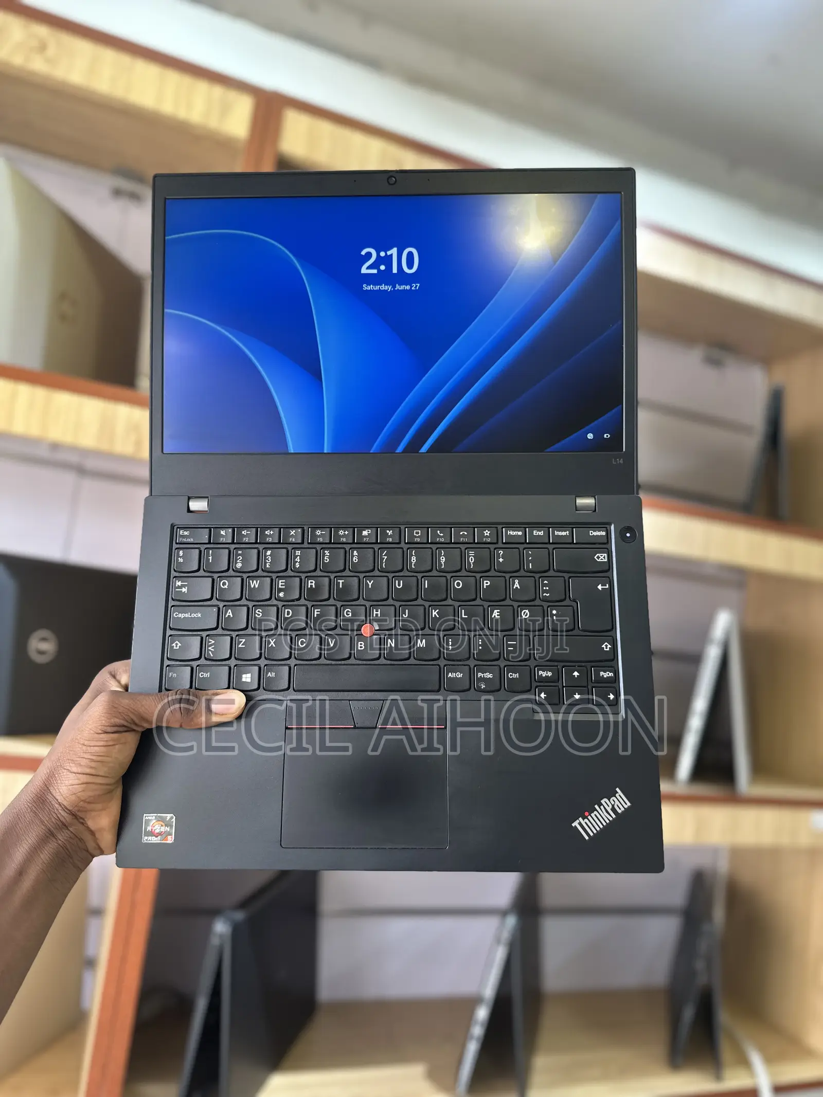 Laptop Lenovo ThinkPad L14 8GB AMD Ryzen 5 SSD 256GB