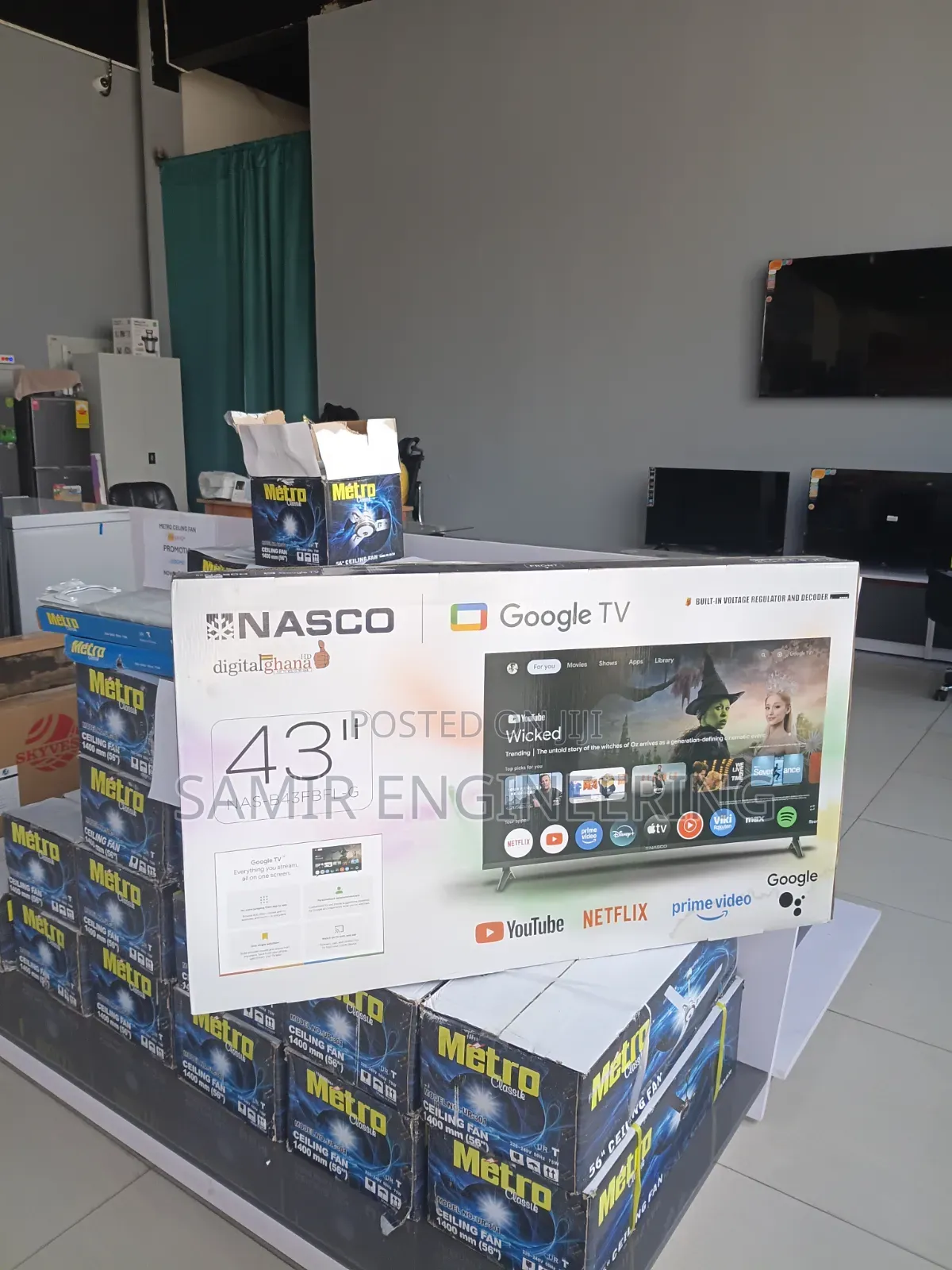 Nasco Nas-B43fbfl-Gyour Budget-Friendly Gateway to Smart Entertainment