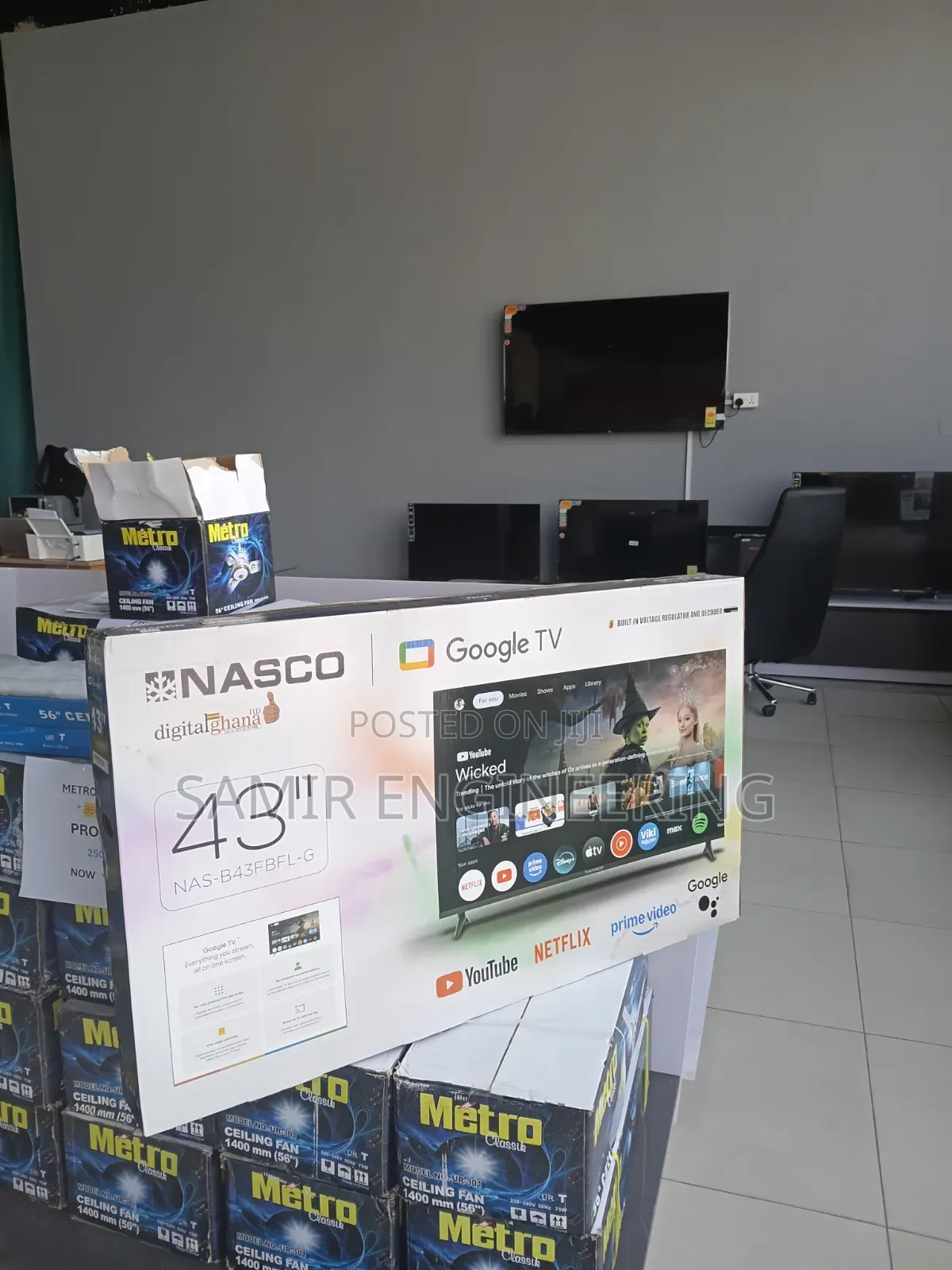 Nasco Nas-B43fbfl-Gyour Budget-Friendly Gateway to Smart Entertainment