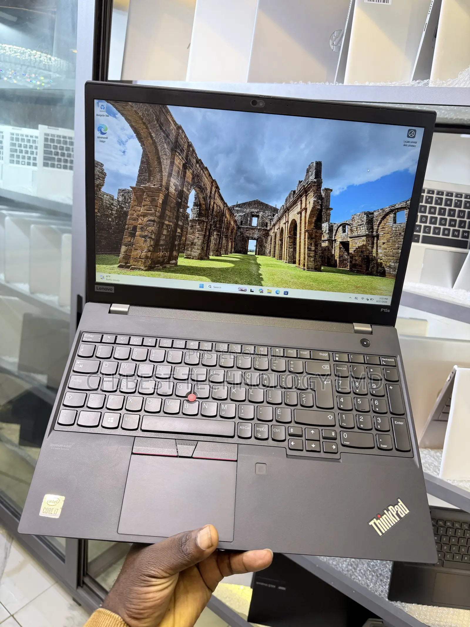 Laptop Lenovo ThinkPad P15s 16GB Intel Core i7 SSD 512GB