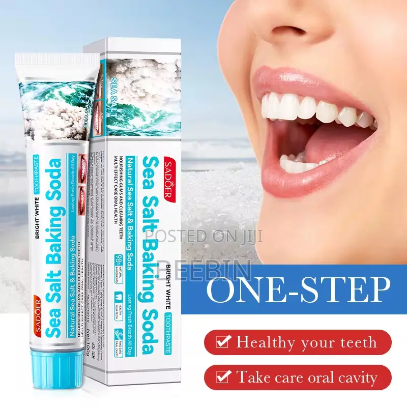 Sea Salt Baking Soda Toothpaste 3 PCS - 100g