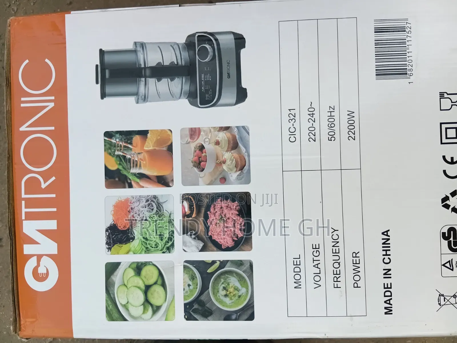 Cntronic 13-in-1 Food Processor
