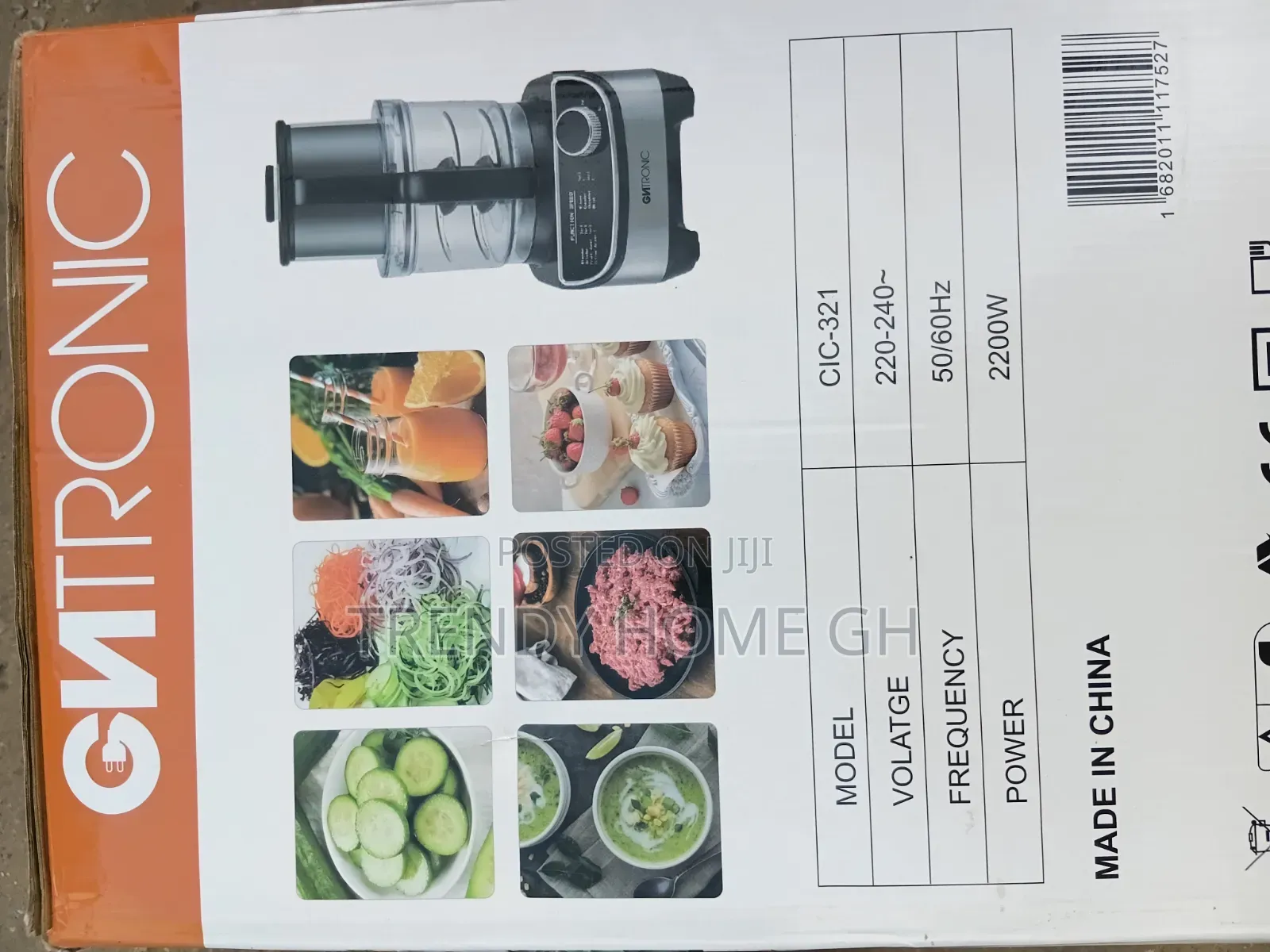 Cntronic 13-in-1 Food Processor