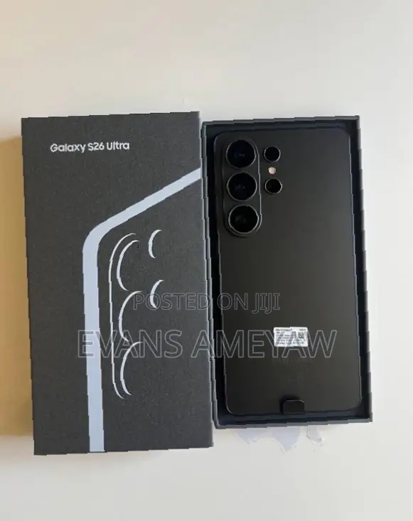 New Samsung Galaxy S26 Ultra 5G 1 TB Black