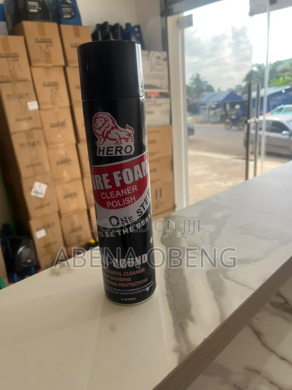 Hero Tire Foam Cleaner