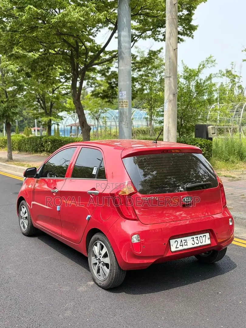 Kia Morning 2015 Red