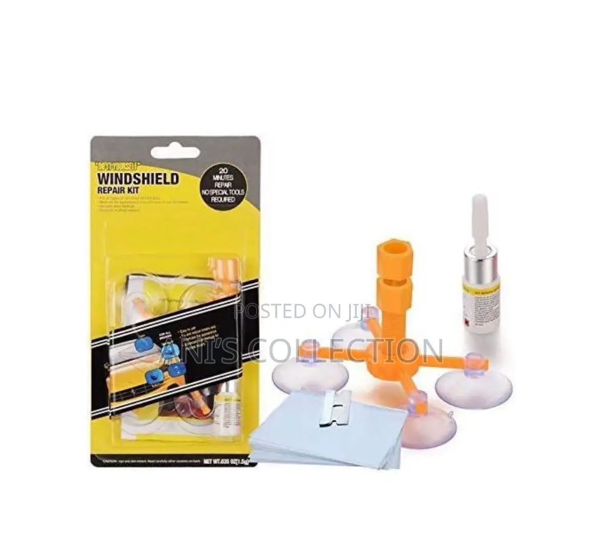 Do-It-Yourself (Diy) Windshield Repair Kit.