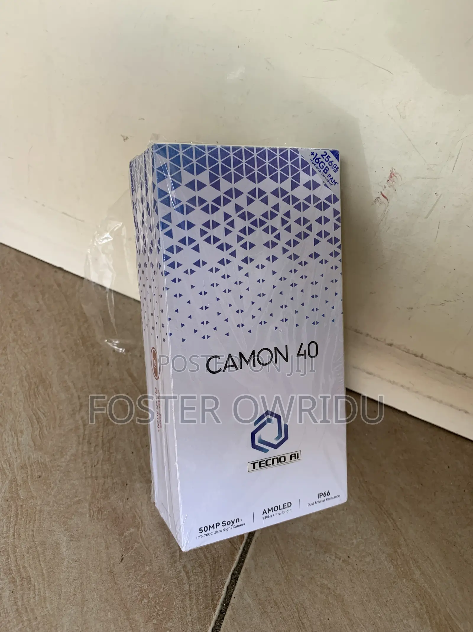 New Tecno Camon 40 256 GB Gray