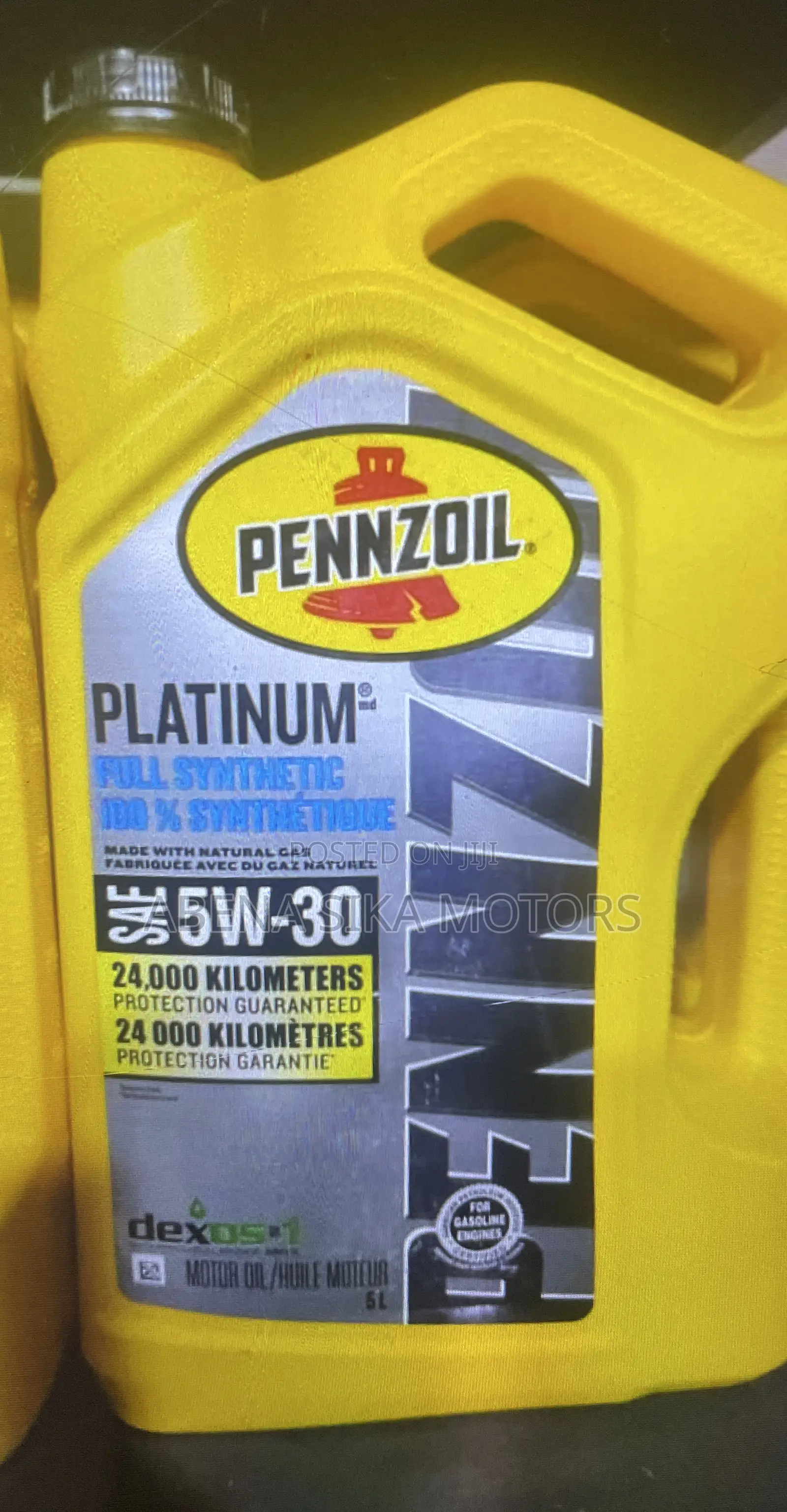 Pennzoil Platinum Full Synthetic Sae 5w-30 Motor Oil
