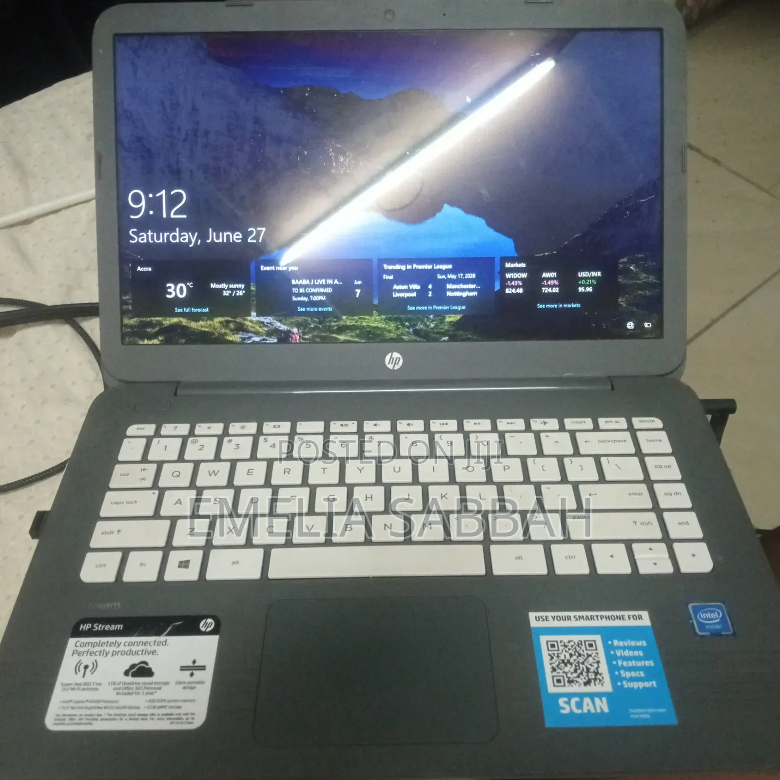 New Laptop 4GB Intel eMMC 32GB