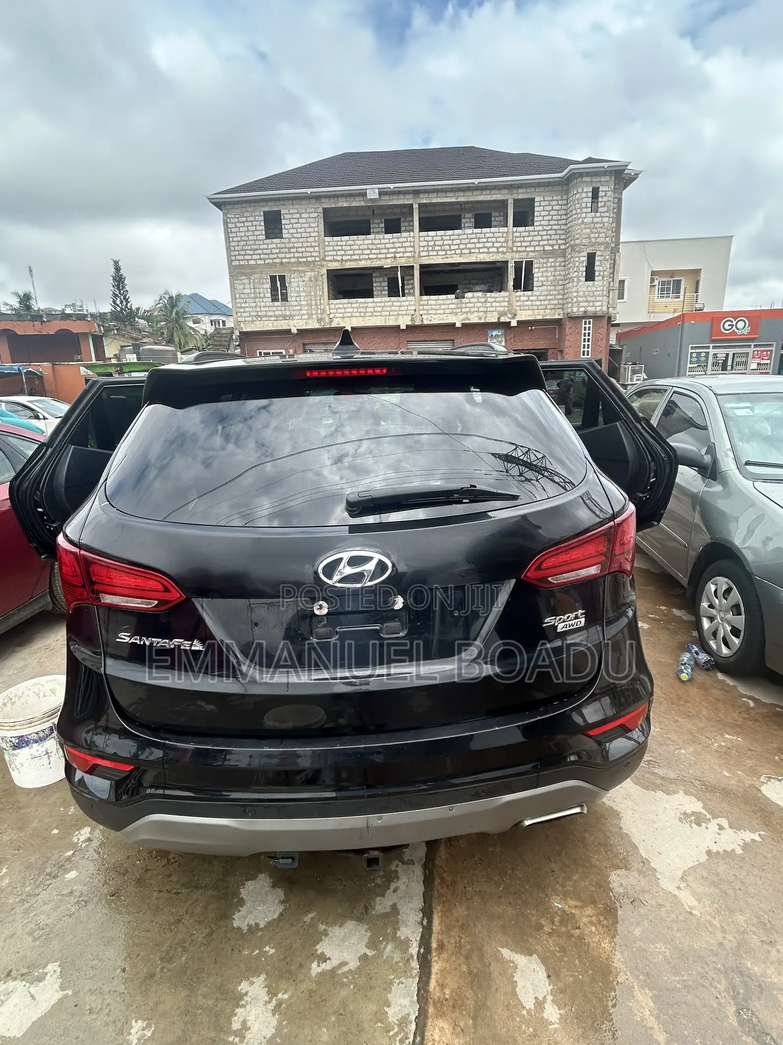 Hyundai Santa Fe SE AWD 2018 Black