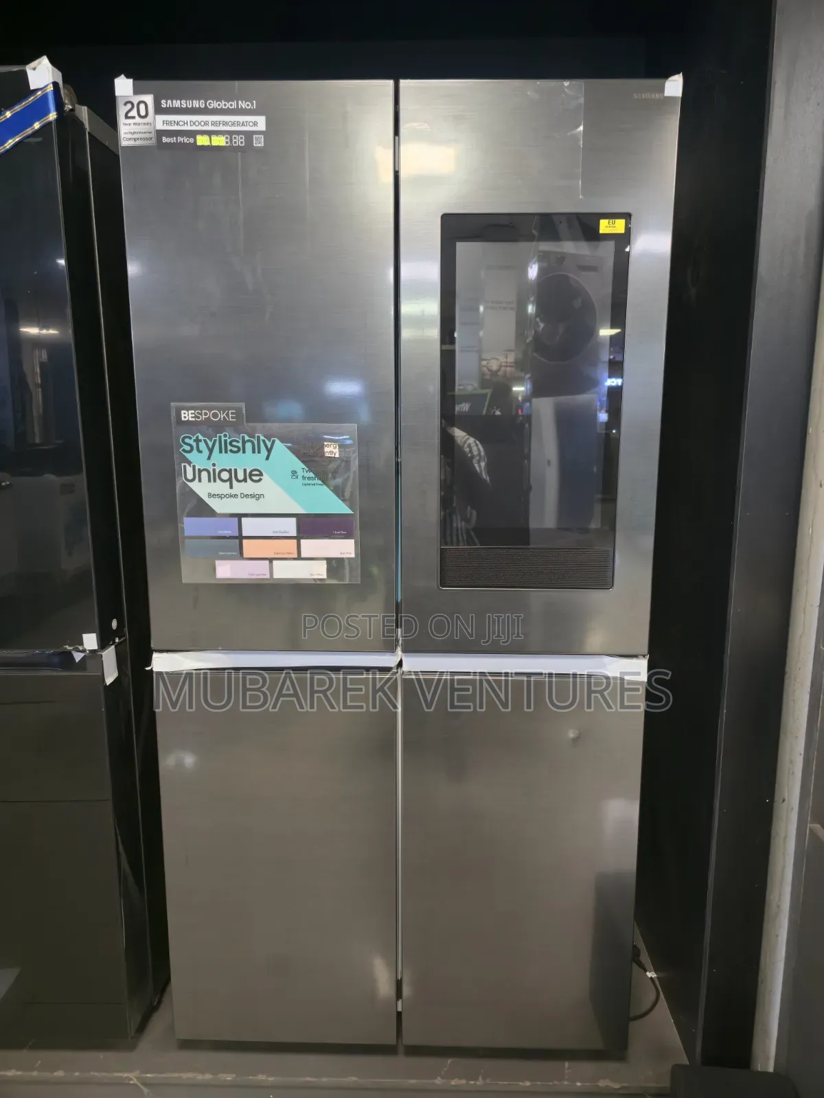 Samsung 468ltrs Bespoke Ai French Door Refrigerator With Family Hub
