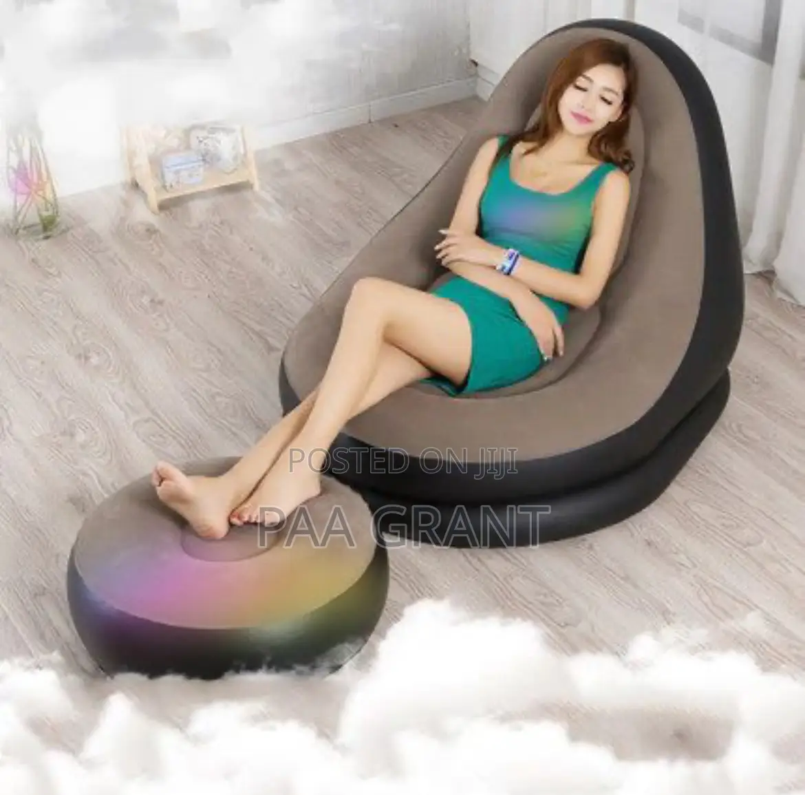 Premium Home Comfort Chair (Inflatable Air Sofa Plus Free Pump