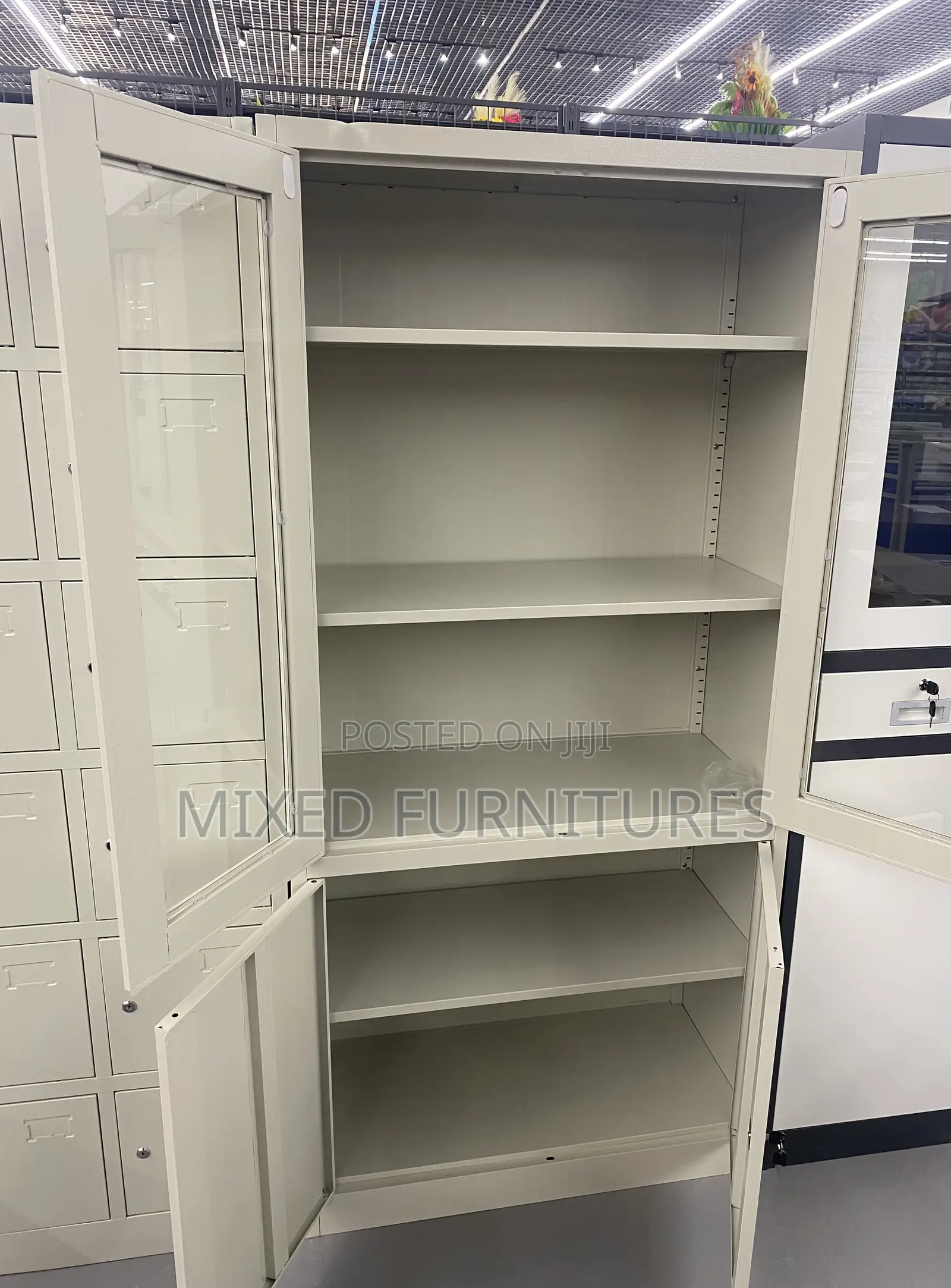 Office Steel Cabinet With Shelves and Lockers