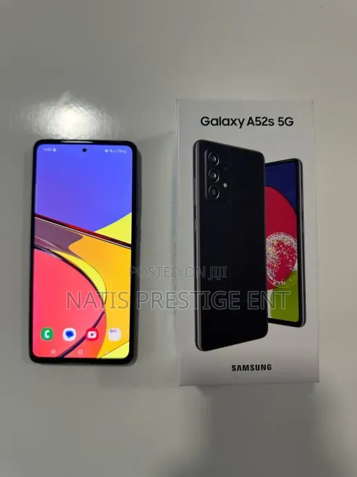 New Samsung Galaxy A52 5G 256 GB Black