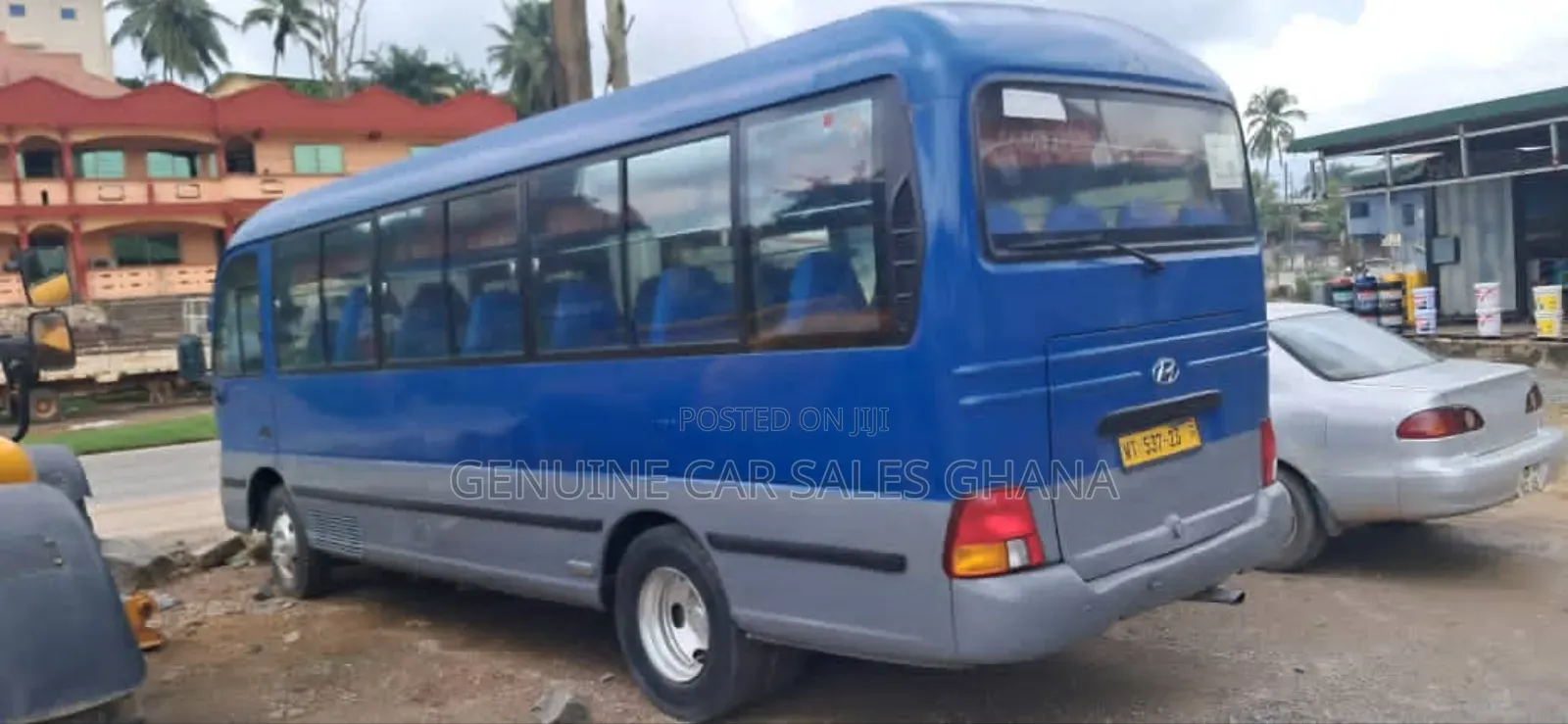 Hyundai County 2014 Blue