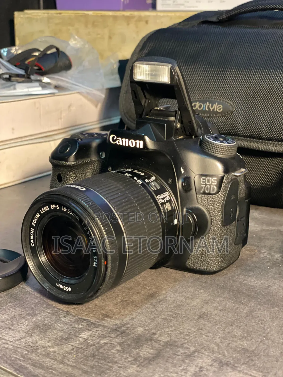 95% New Foreign Used Canon 70d Camera With Lens