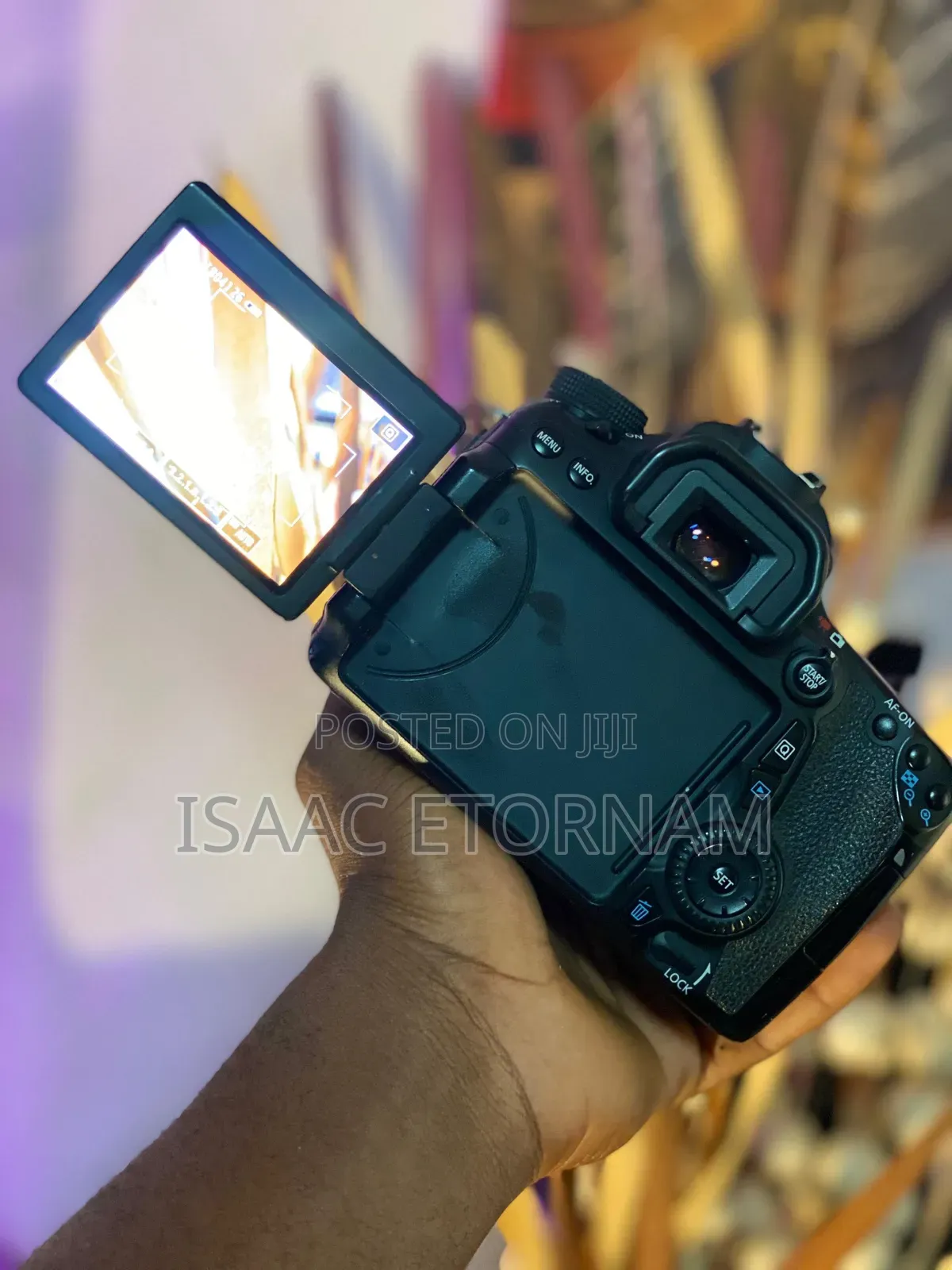95% New Foreign Used Canon 70d Camera With Lens