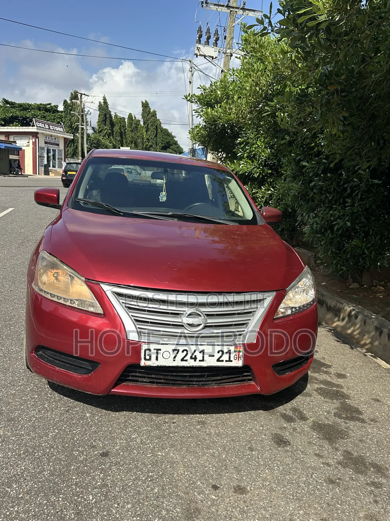 Nissan Sentra SV 2016 Red