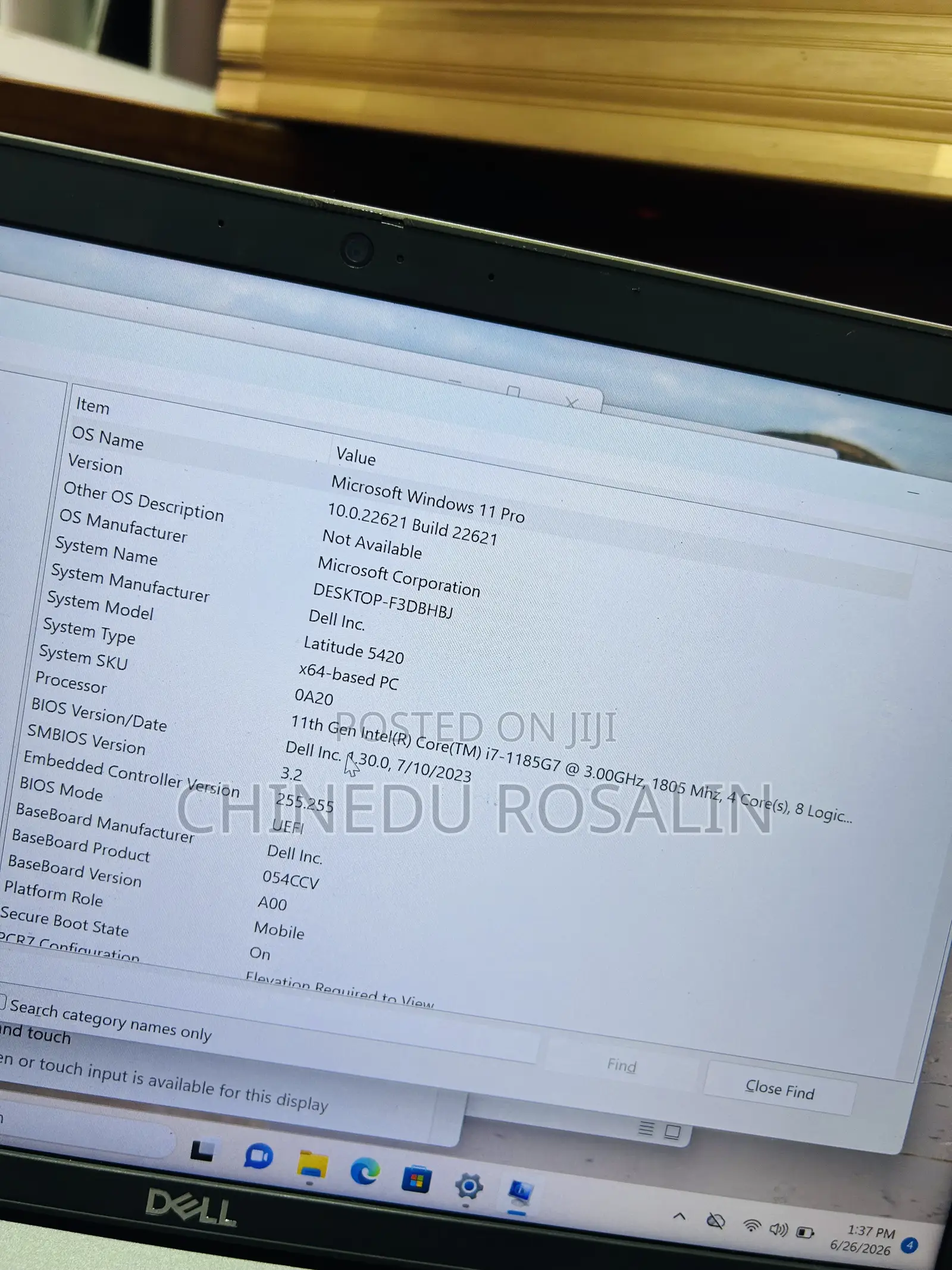 Laptop Dell Inspiron 14 5420 16GB Intel Core i7 SSD 512GB