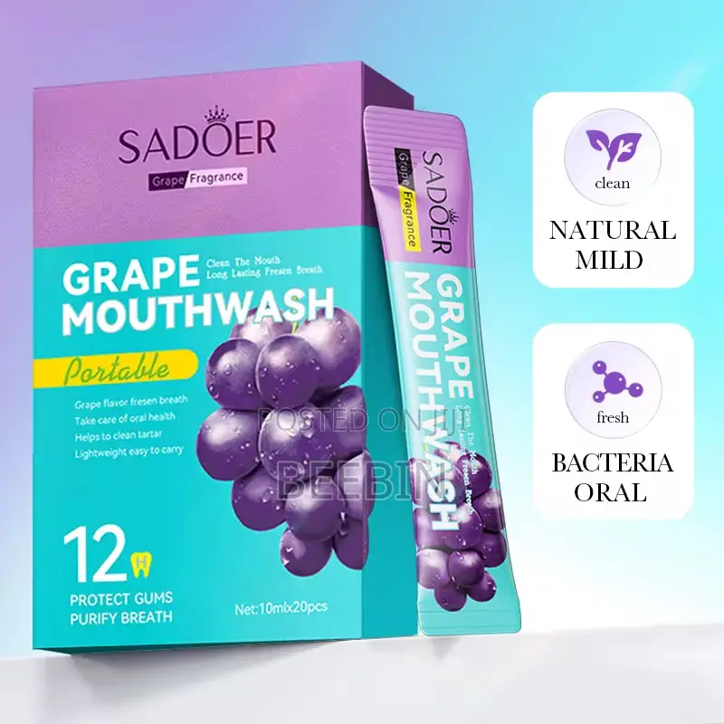 Wholesale Sadeor Stain Removal Mouthwash 12 Packs in a Box