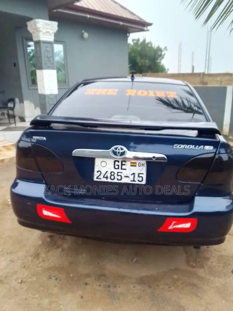 Toyota Corolla 2007 Blue