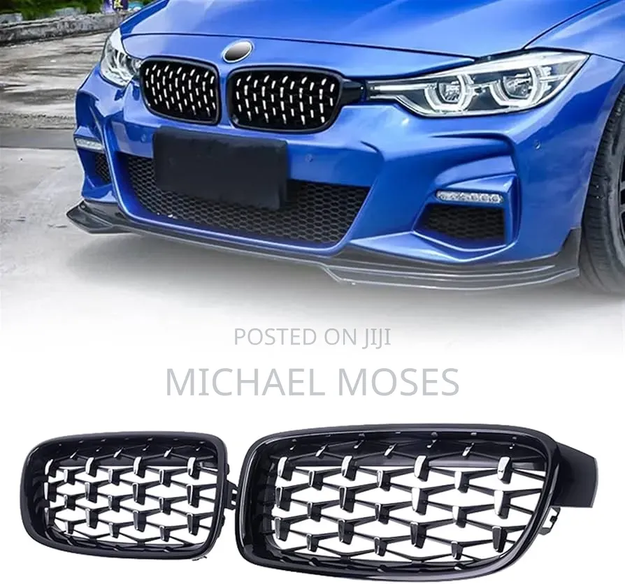 BMW F30 Front Grill M5 Sports With Design Light on It