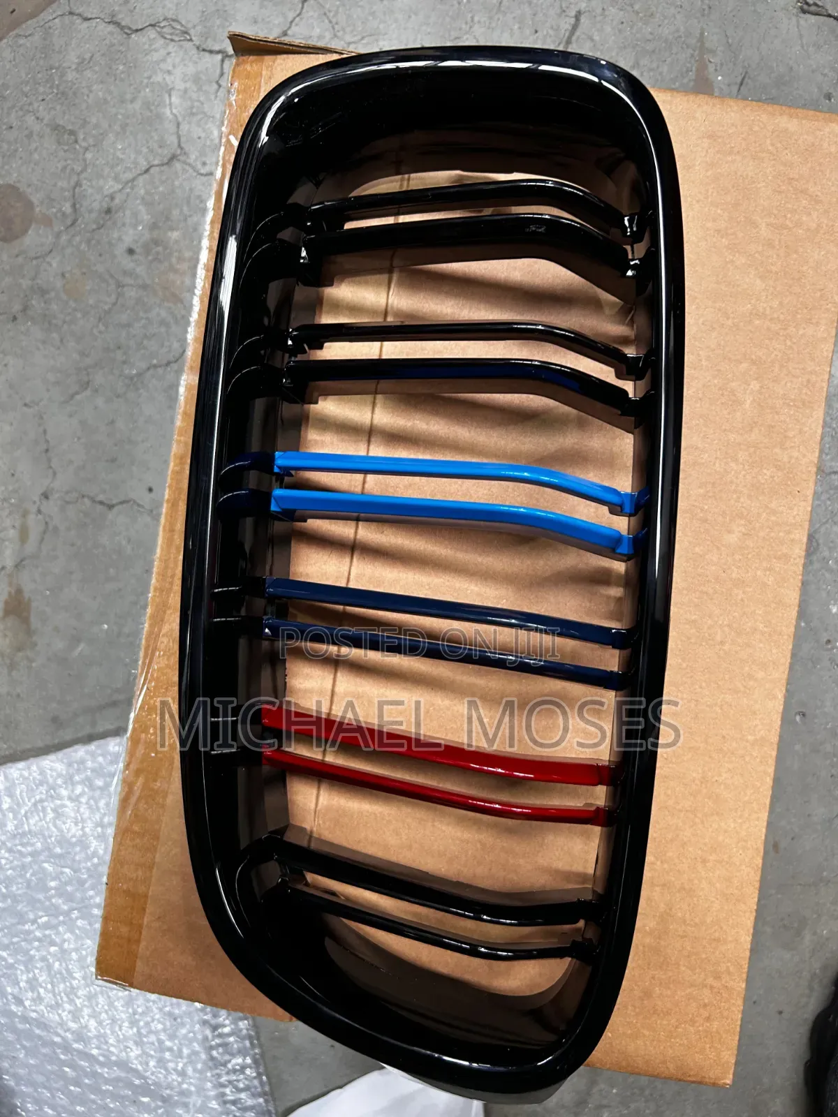 BMW F30 Front Grill M5 Sports With Design Light on It