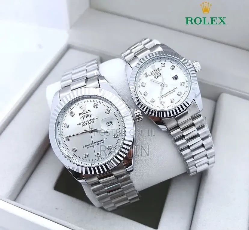 Rolex-Inspired Couple Watches