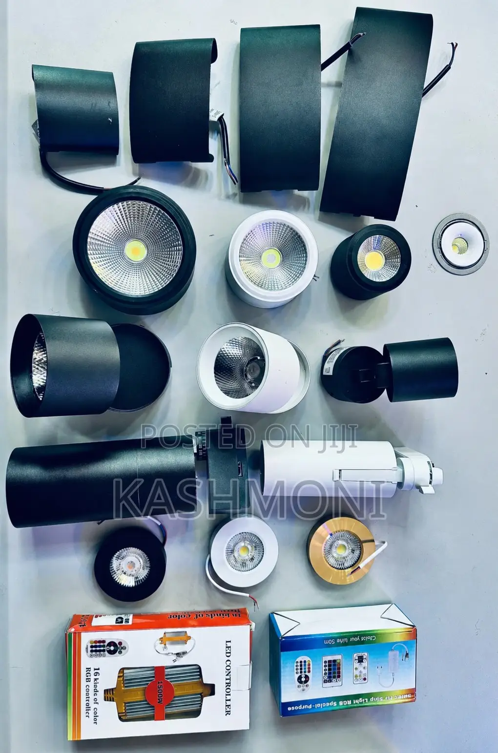 Wall Light, Tracklight, Spotlight, Strip Light Chock