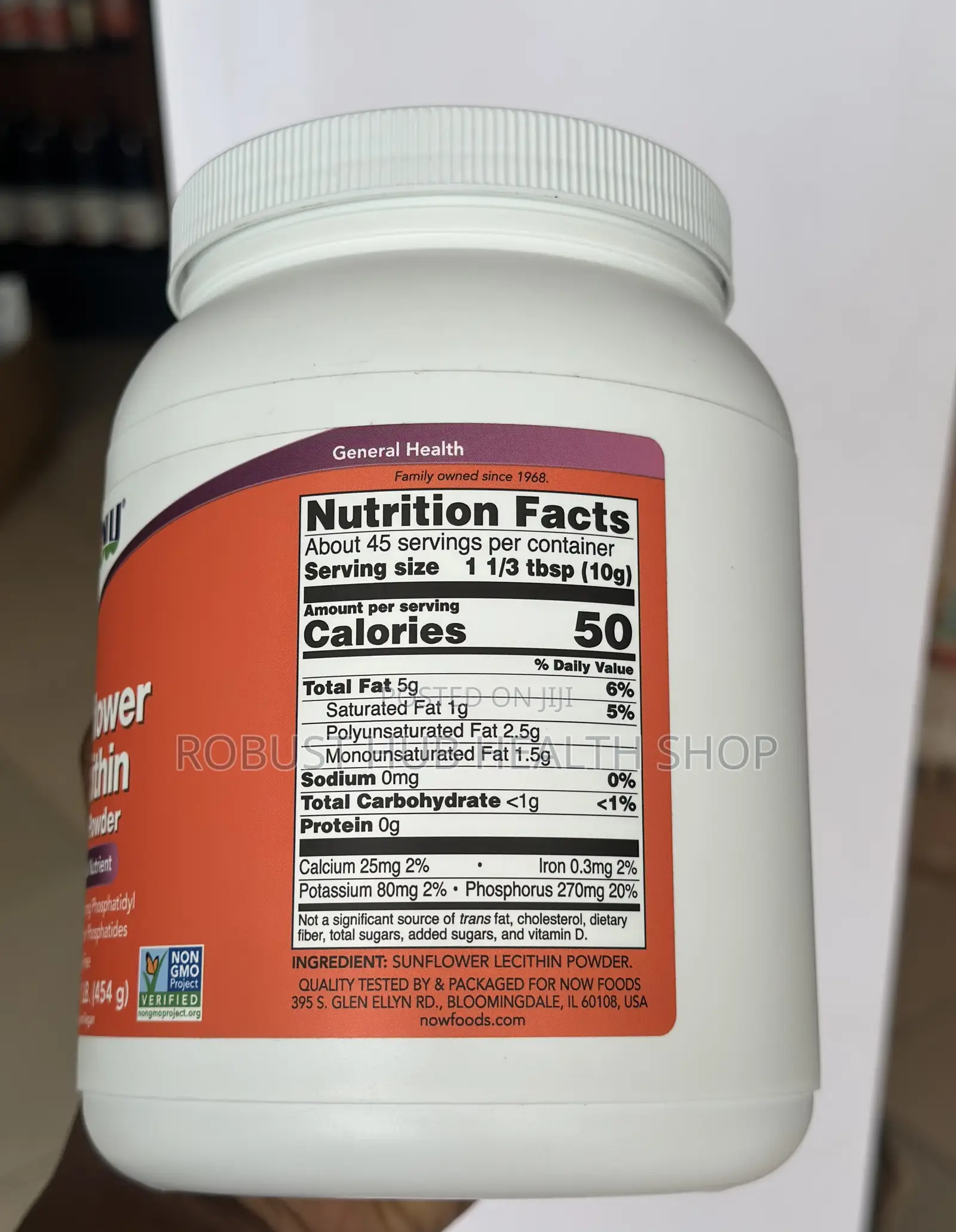Sunflower Lecithin Powder
