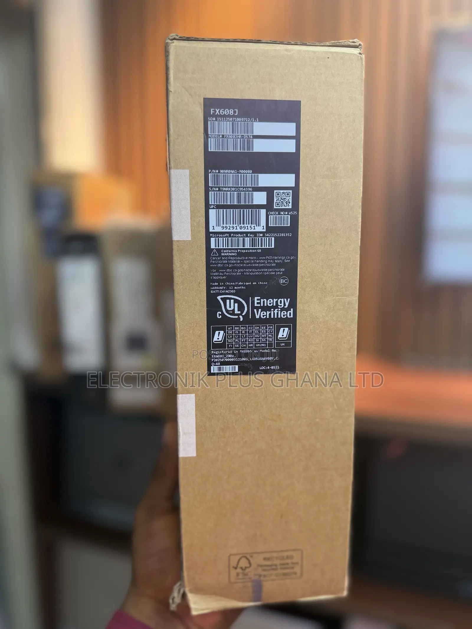 New Laptop Asus TUF Gaming F16 16GB Intel Core i7 SSD 1T