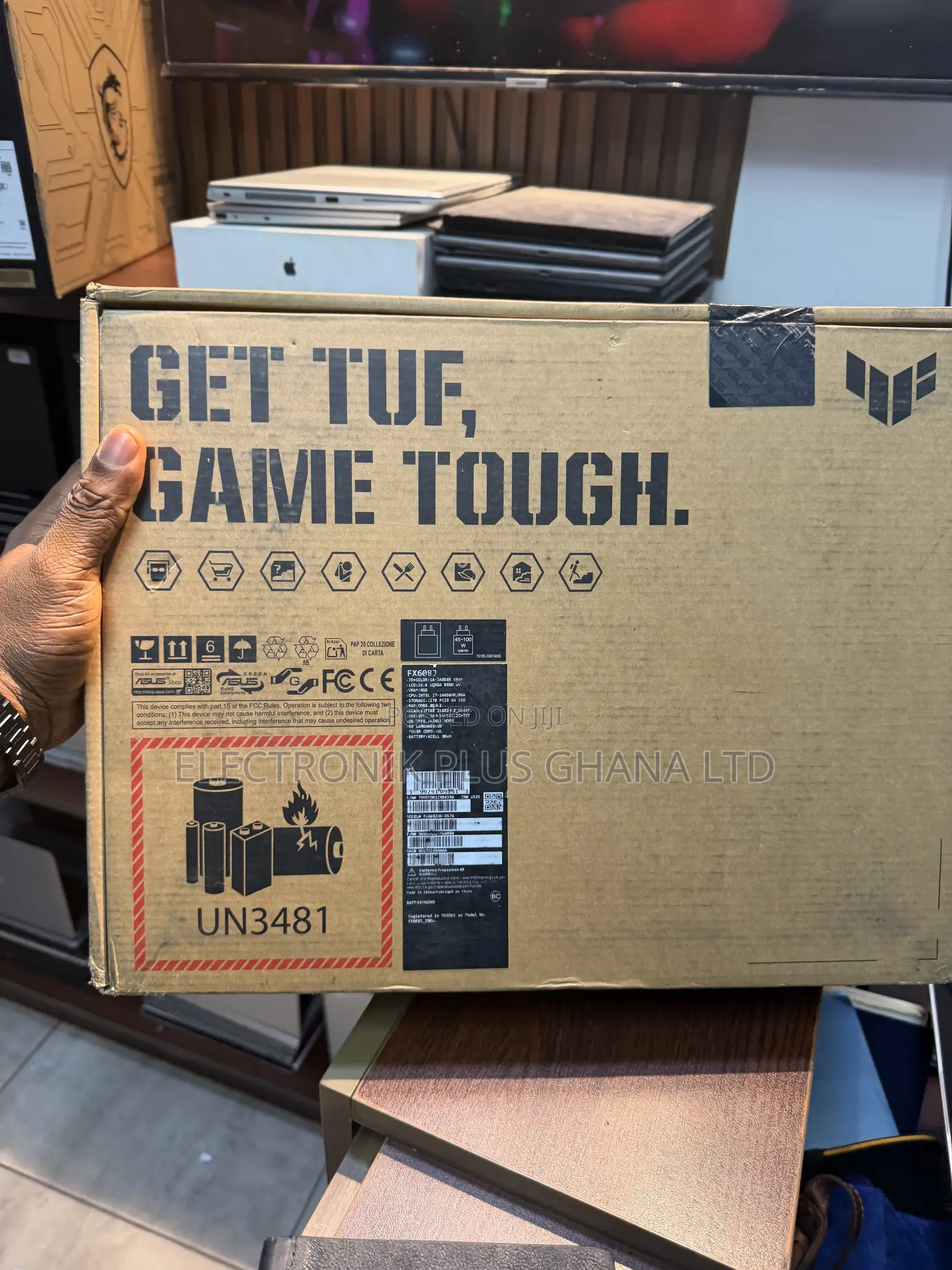 New Laptop Asus TUF Gaming F16 16GB Intel Core i7 SSD 1T
