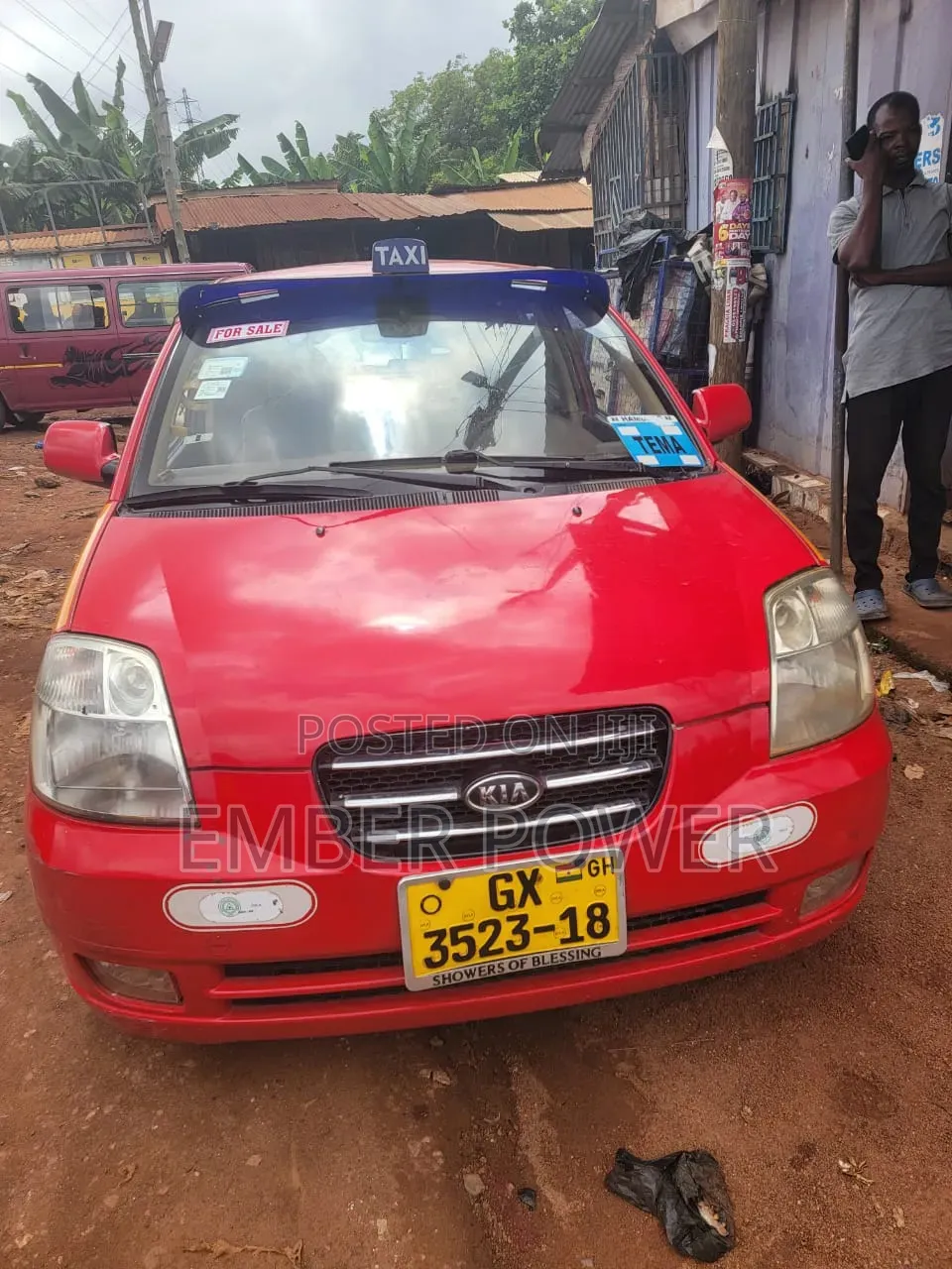 Kia Picanto 2008 Red