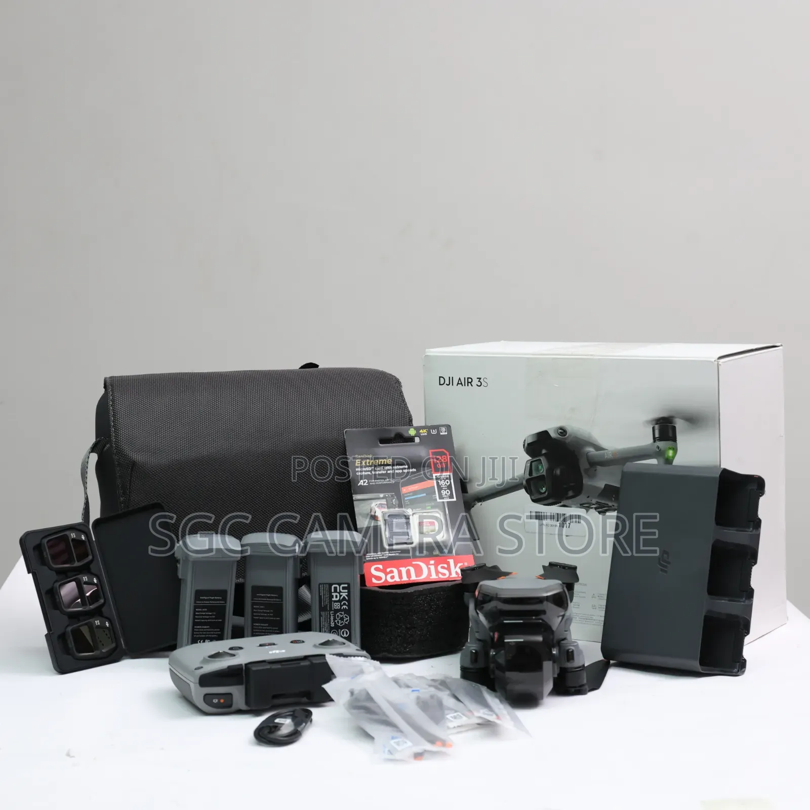 Dji Air 3s Fly More Combo Drone With Rc-N3 Controller 6months Warranty