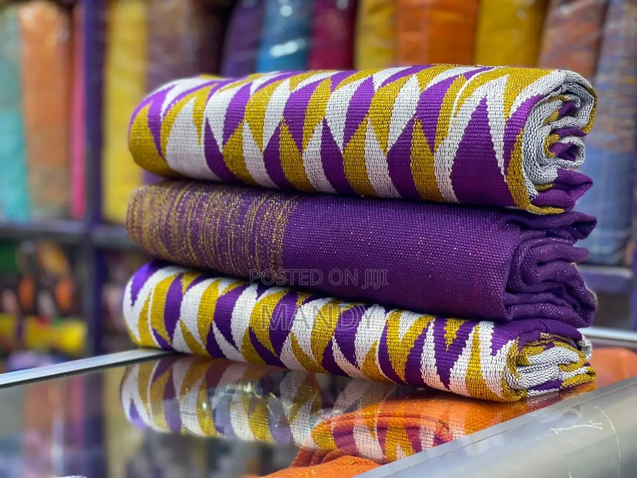 Bonwire Kente Available in 6 Yards